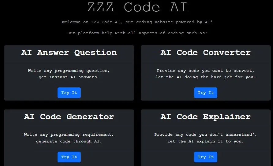 ZZZ Code AI