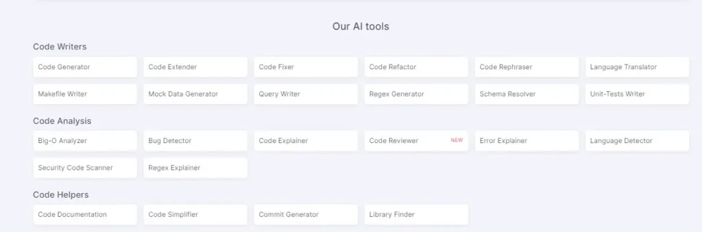 AskCodi Tools