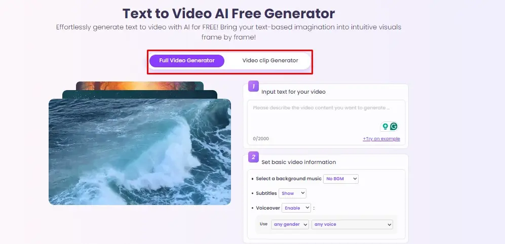 vidnoz-ai-text-to-video-generator