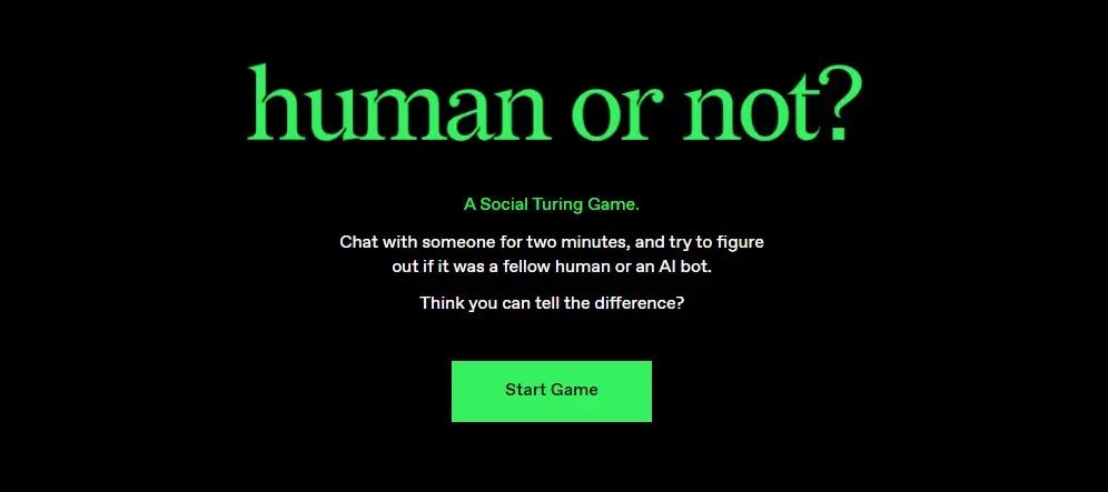 human-or-not