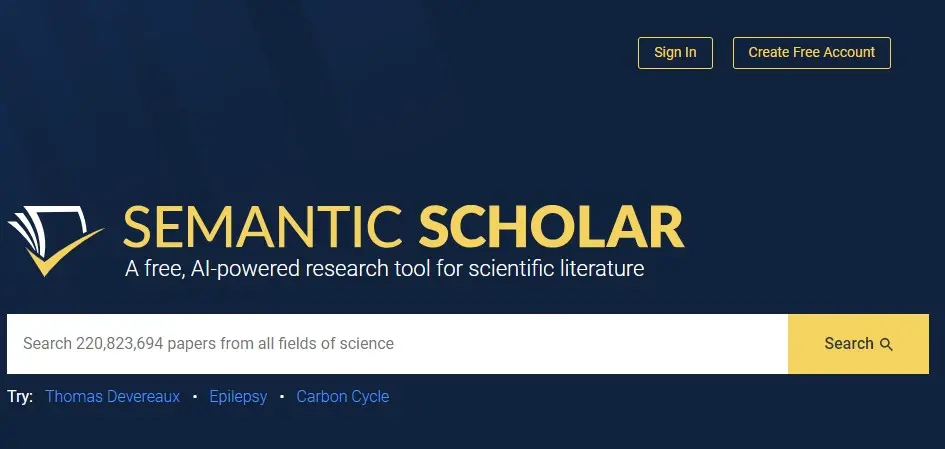 Semantic Scholar 