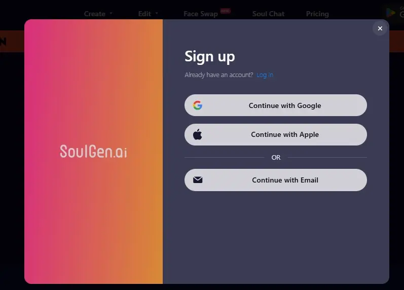 soulgen signup